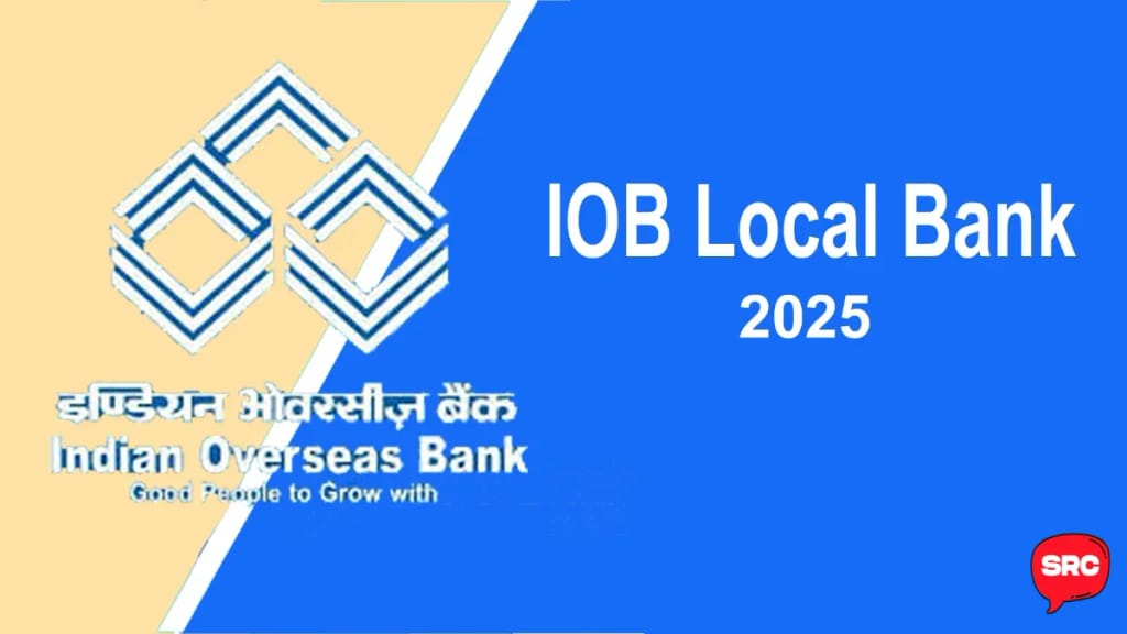 IOB Local Bank Officer Posts 2025 – 400 Post