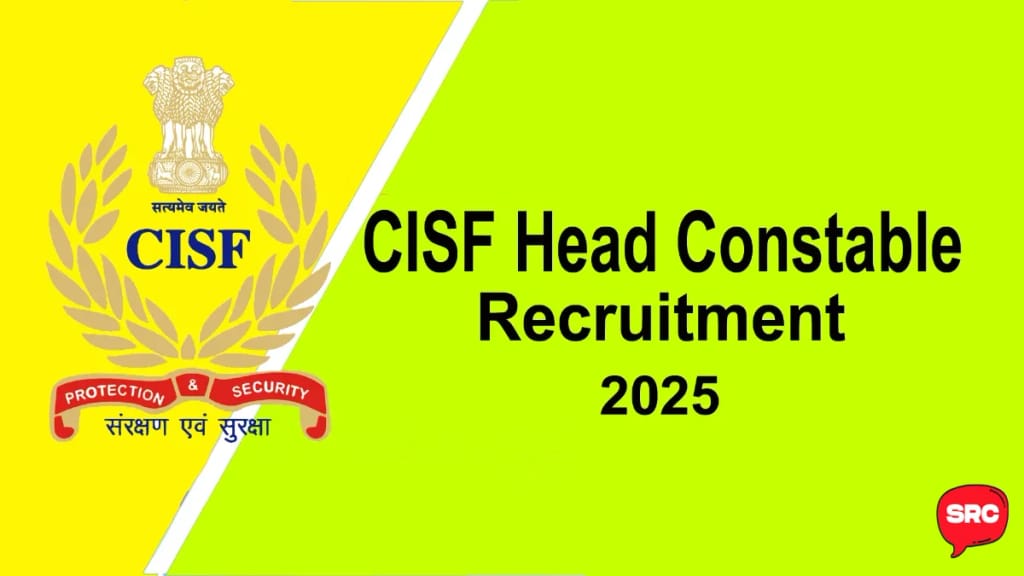 CISF Head Constable Recruitment 2025 – 403 Posts
