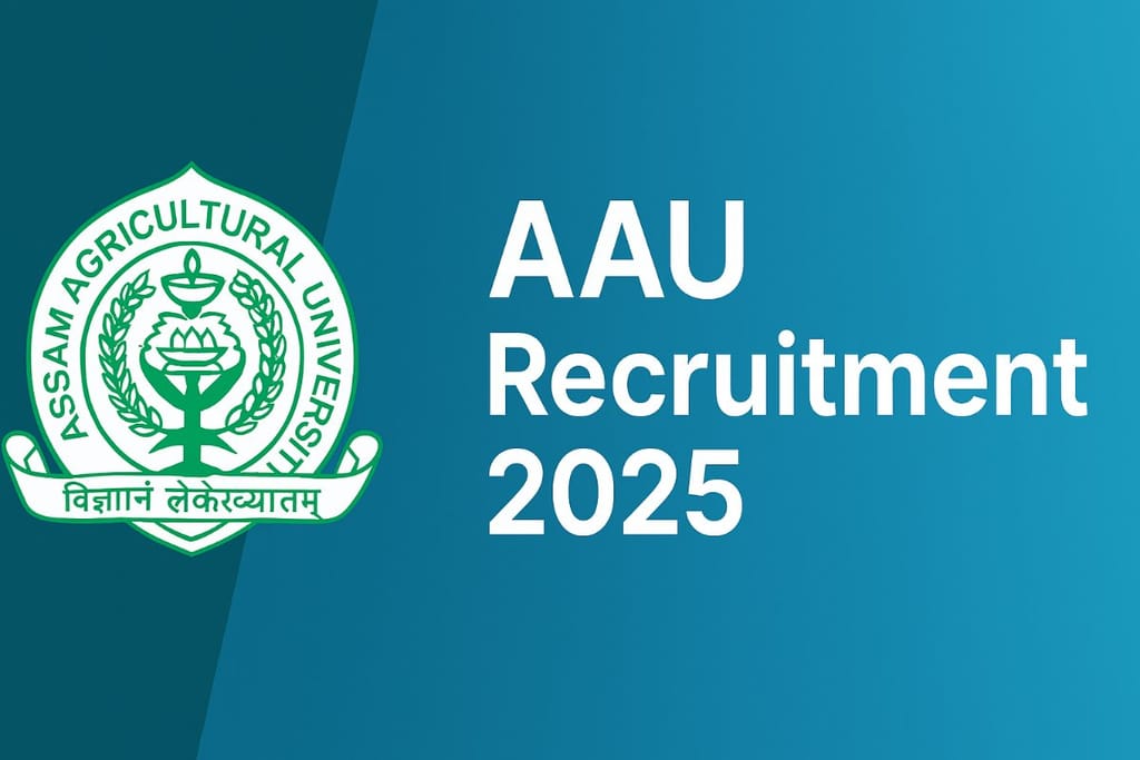 AAU Recruitment 2025- 28 Non-Teaching Positions Institution 