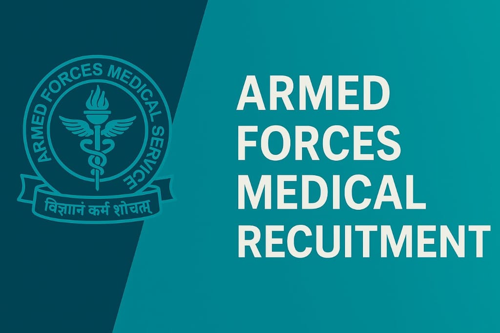 Armed Forces Medical Services Recruitment 2025- 400 Posts